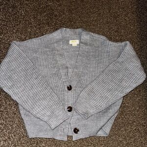 Anthropologie Button-Up Sweater
